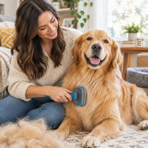 Deshedding Brush – Lifestyle